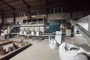 廢金屬連續(xù)式炭化爐