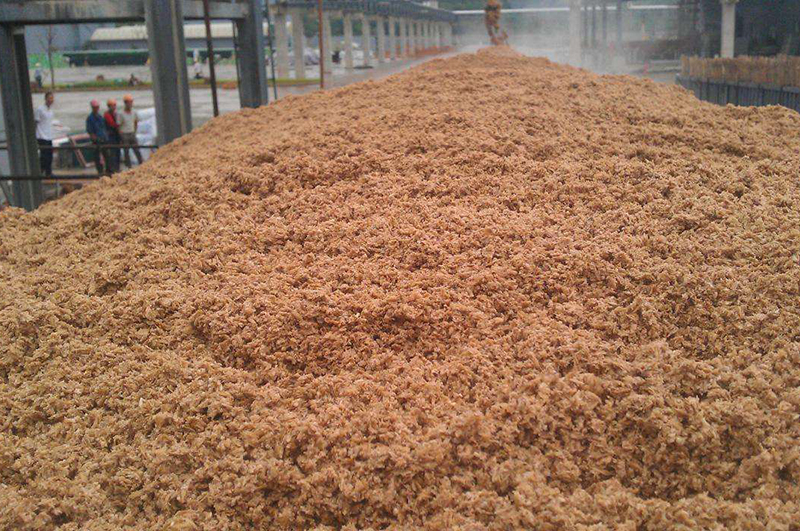 連續(xù)式炭化爐物料-酒糟