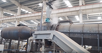 24小時不間斷工作的制炭奇跡，每小時500KG的高效率連續(xù)式炭化爐，河南西德機械設備