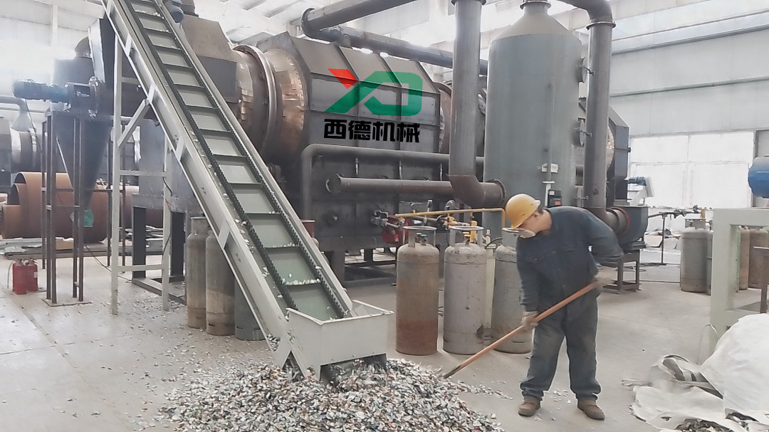 多功能金屬：易拉罐、電容和鋁箔能去除油漆，提升加工便利性，河南西德機(jī)械設(shè)備